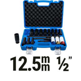 Muciņu komplekti 12.5 mm (1/2