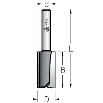 Gropjfrēze 12.7x 32x 63 d-8mm