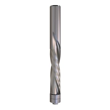 Virsfrēze-spirāle upcut (2 gultņi) Z2 S=6mm D=1/4x1x3 HWM RH