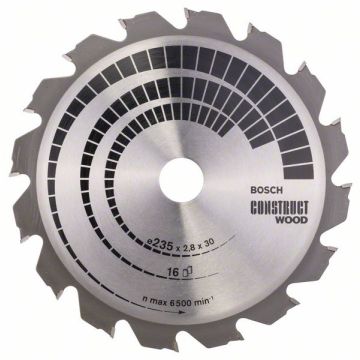 Ripzāģa disks 235x30mm Construct Wood Bosch 2608640636