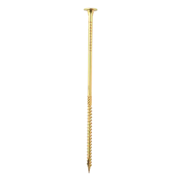 Koka konstrukciju skrūve ar flanča galvu, 8 mm x 400 mm, 50gb