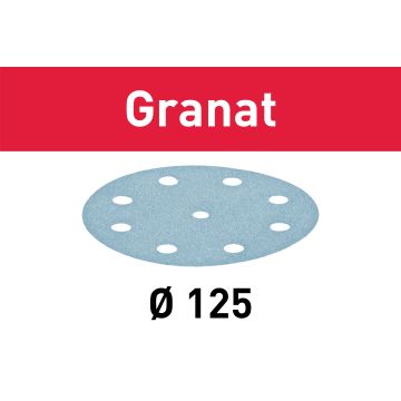 Slīpripa Granat STF D125/8 P80 GR/50