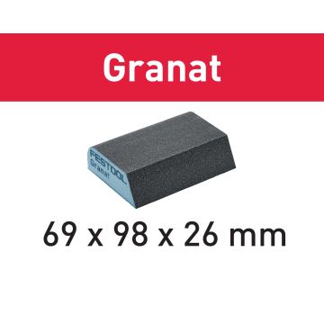 Slīpēšanas bloks Granat 69x98x26 120 CO GR/6