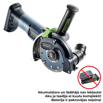 Festool leņķa slīpmašīna DSC-AGC 18-125 FH Li EB-Basic