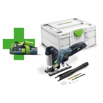 PSC 420 EB-Basic-4,0 Akumulatora svārstzāģis CARVEX  Festool 1x4ah