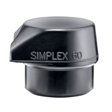 HALDER SIMPLEX ieliktnis Gumijas kompozīcija, melna, ar "Stand Up" 60mm