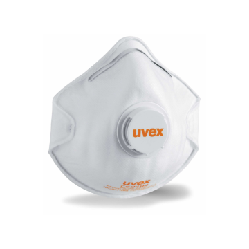 Respirators UVEX ar vārstu FFP2 Silv-Air classic 2210