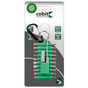 02611 Cobit Skr. uzgaļu kompl. 22gb