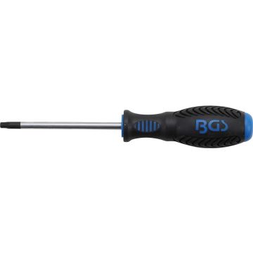 Skrūvgriezis Torx ar caurumu | T30 izmērs | 100 mm asmeņa garums