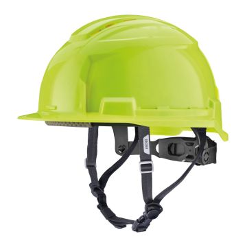 Aizsargķivere BOLT100, Hi-vis dzeltena, ar ventilāciju, Milwaukee