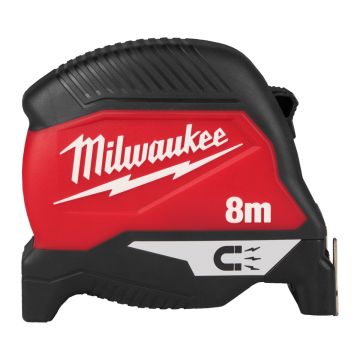 Mērlente, II klase, GEN IV, ar magnētu 8m x 30mm, Milwaukee