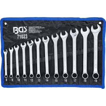 Kombinēto atslēgu komplekts | 8 - 19 mm | 12 gab.