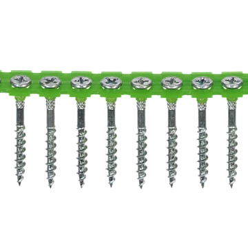 SKRŪVJU LENTE 4.2X42MM OSB ZN 1000GAB 542345