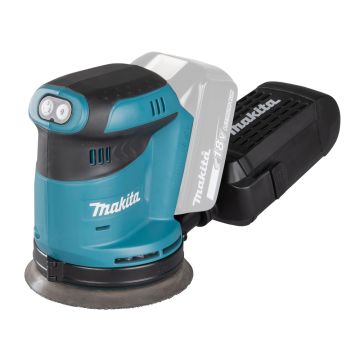 Akumulatora ekscentriskā slīpmašīna 18V, 125mm, Bez akumulatora un lādētāja!