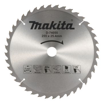 T.C.T. Zāģripa kokam 190X2X20mm -5° T24 Standard kokam