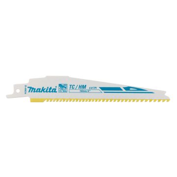 Zobenzāģa asmeņi  TC/HM 152x1,25mm, (6-8tpi), 1gab., koks ar skrūvēm/metālu, stiklašķiedral(<100mm)