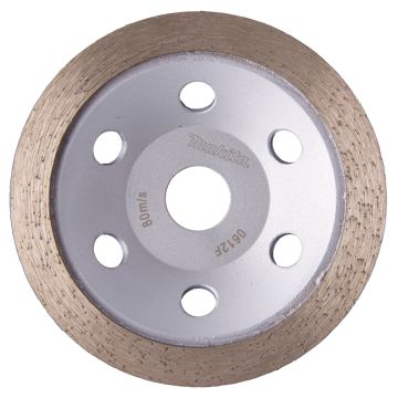 Dimanta slīpripa 125mm Vienlaidu segments nobeiguma darbiem