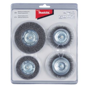 Drāšu suku komplekts urbmašīnām 4gab (kausveida 63 un 75mm, diskveida 75 un  100mm)