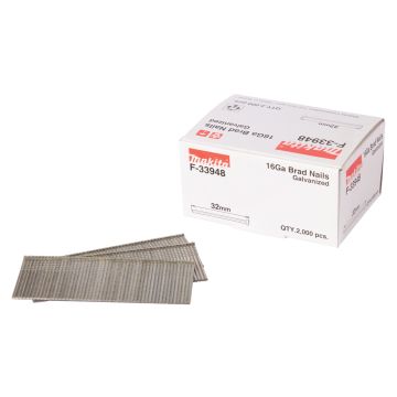 Tapiņnaglas 1,6X32mm 16ga 2000gab  AF600, GF600