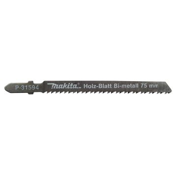 Figūrzāģa asmeņi BIM 10/75mm 1gab. Kokam, plastikātam, precīzai zāģēšanai