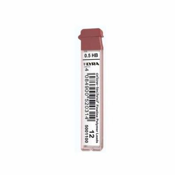 L5001100 Grafīta kodoliņi 0.5 HB 12gb