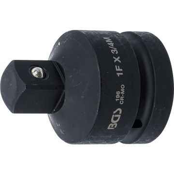 Triecienmuciņu adapteris | 1" iekšējais savienojums | 3/4" ārējais savienojums