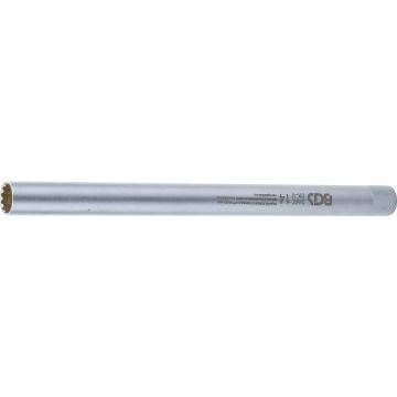 2447 14mm 3/8 Pagar.muciņa ar magnētu 250mm  BGS