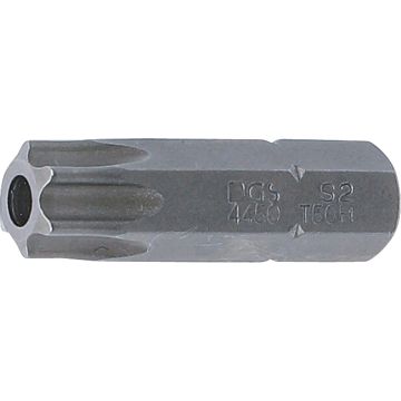 Skrūvgriežu uzgalis | T50 Uzgalis (Torx) ar caurumu | 5/16" Stiprinājums | 30 mm Garums