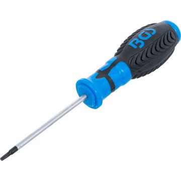Skrūvgriezis Torx ar caurumu | T10 izmērs | 80 mm asmeņa garums