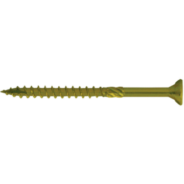 Augstākās kvalitātes koka skrūve EASY-FIX ar 2000H Pārklājumu 6 mm x 100 mm | TX30 | 100 gab.