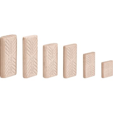 DOMINO dižskābarža tapas D 8x36/130 BU