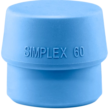 HALDER SIMPLEX ieliktnis TPE-mīksts, zils 60mm