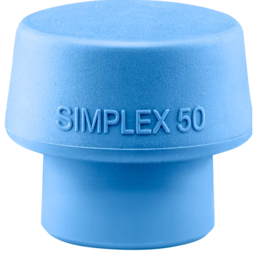 HALDER SIMPLEX ieliktnis 50mm TPE-mīksts, zils