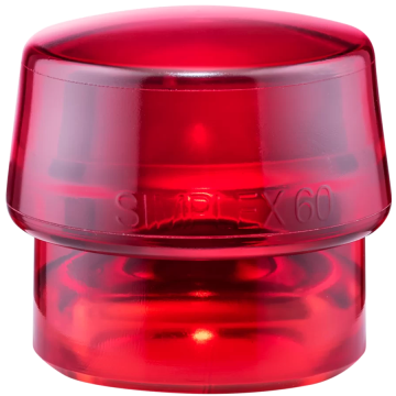 HALDER SIMPLEX ieliktni Plastmasa, sarkans ciets 60mm
