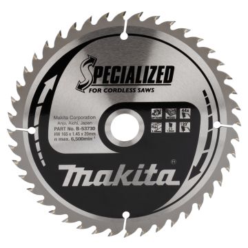 T.C.T. Zāģripa kokam 165X1.45X20mm 23° T44 SPECIALIZED akumulatora ripzāģiem