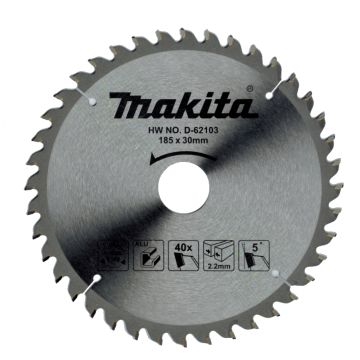 T.C.T. Zāģripa alumīnijam 185X2.2X30mm 5° T40 SPECIALIZED priekš alumīnija