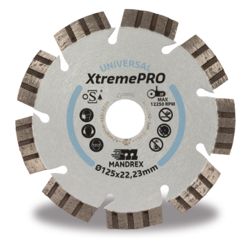 Griešanas disks,Dimanta XtremePRO Universal