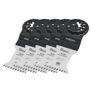 Qblades Zāģa asmens Precision HCS 14tpi 35x50mm SL06-5pcs