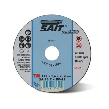 Griešanas disks 230 x 1.9 mm SAIT, Metālam