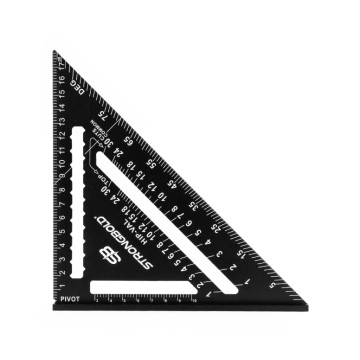 Namdara stūrenis STRONGBOLD SQ720, 180 mm, Alumīnija
