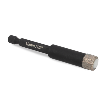 MHD21012B 12mm Dimanta kroņurbis ar vasku 1/4 kāts