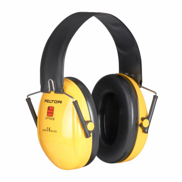 3M PELTOR Optime 1 Aizsargaustiņas (dzeltenas) H510A-401-GU (SNR: 27dB)