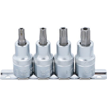 Skrūvgriežu uzgaļi muciņā Torx komplekts | 1/2" Stiprinājums