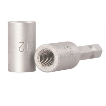 02826 12x50mm triecienmuciņa ar iekšēju vītni 1/4