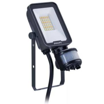 LED Prožektors 10W + sensors Philips/830