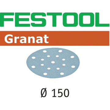 496986 STF D150/16 360gr F15 Granat Smilšpapīrs