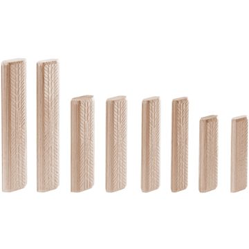 DOMINO dižskābarža tapas D 8x40/780 BU