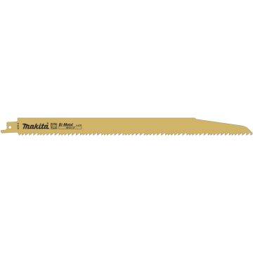 Zobenzāģa asmeņi BIM 305X1,6mm (5-8tpi), 5gab., Koks ar naglām