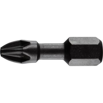 Skrūvgriežu triecienuzgalis PZ2, 30 mm, TORSION