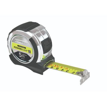 Komelon MPT57 5m27mm HI-VIZ PowerBlade II ar magnētu